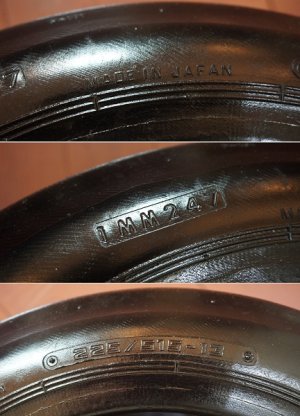 画像10: レーシングタイヤ　★ YOKOHAMA  ヨコハマ ★　F1 F2 F3    ガラストップ　サイドテーブル　ラウンドテーブル　飾り棚　台　シェルフ　ディスプレイ　ガレージ　店舗什器