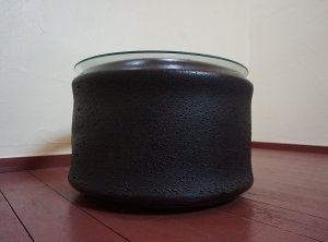 画像6: レーシングタイヤ　★ YOKOHAMA  ヨコハマ ★　F1 F2 F3    ガラストップ　サイドテーブル　ラウンドテーブル　飾り棚　台　シェルフ　ディスプレイ　ガレージ　店舗什器