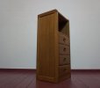 画像14: ☆官公庁御用達家具ブランド ” 浜本工芸 ”☆　高級　美しい杢目　オーク材　ナラ材　TEL台　電話台　FAX台　キャビネット　収納棚　引き出し　飾り棚　シェルフ　チェスト　コンソール