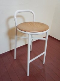 MAGIS マジス　イタリア　Jasper Morrison　ジャスパー・モリソン　PIPE　STOOL　PLYWOOD　パイプスツール　名作　カフェ　什器　カウンターチェア　椅子　イス