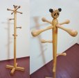 画像1: 北欧モダン　パンダ　キッズ　子供　ポールスタンド　ハンガー　洋服掛け  (1)