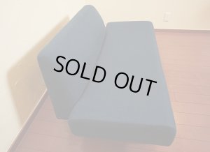 画像7:  IDEE　イデー　AO　アーオ　ソファ　2P　2人掛け　布張り　ネイビー色　無印良品　北欧モダン　☆超美品☆