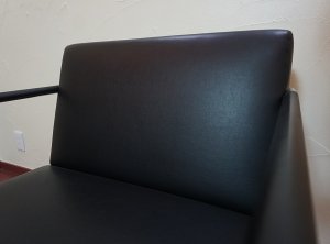 画像11: OKAMURA オカムラ　応接　１Pソファ　ラウンジ　アームチェア　ロビーチェア　リビング　オフィス　椅子　イス　ポストモダン　北欧モダン　在庫2脚　(2)