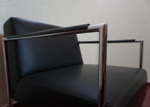 画像2: OKAMURA オカムラ　応接　１Pソファ　ラウンジ　アームチェア　ロビーチェア　リビング　オフィス　椅子　イス　ポストモダン　北欧モダン　在庫2脚　(2)