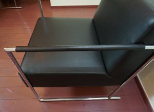 画像13: OKAMURA オカムラ　応接　１Pソファ　ラウンジ　アームチェア　ロビーチェア　リビング　オフィス　椅子　イス　ポストモダン　北欧モダン　在庫2脚　(1)