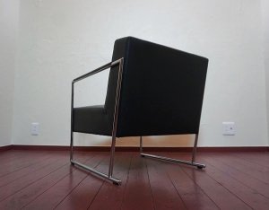 画像9: OKAMURA オカムラ　応接　１Pソファ　ラウンジ　アームチェア　ロビーチェア　リビング　オフィス　椅子　イス　ポストモダン　北欧モダン　在庫2脚　(2)