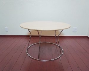 画像6: OKAMURA オカムラ　プレーン　北欧モダン　ポストモダン　リビング　ラウンジ　ローテーブル　ラウンドテーブル　センターテーブル　丸テーブル　ロビー　オフィス　応接室　店舗什器