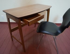 画像1: 北欧モダン　デコラトップ　PC　デスク　机　作業　テーブル　コンソール　シェルフ　飾り棚　台