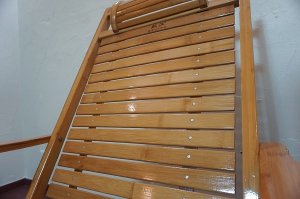 画像14: 和モダン　竹材　バンブー　ヴィンテージ　デッキチェア　リクライニングチェア　折り畳み椅子　ハイバック　古民家　レトロ　カフェ　古道具　和室　旅館　ホテル