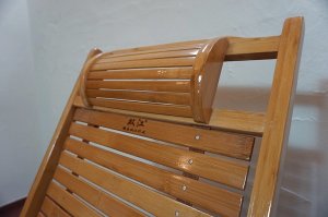 画像15: 和モダン　竹材　バンブー　ヴィンテージ　デッキチェア　リクライニングチェア　折り畳み椅子　ハイバック　古民家　レトロ　カフェ　古道具　和室　旅館　ホテル