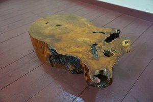 画像9: 香炉台　盆栽台　盆景台　飾り棚　飾置　物台　茶台　花台　天然木　一枚板　敷板　敷台　木株　木工　工芸品　煎茶道具　茶道　自然体　プリミティブ　アンティーク　古民家　カフェ　古道具