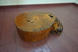 画像4: 香炉台　盆栽台　盆景台　飾り棚　飾置　物台　茶台　花台　天然木　一枚板　敷板　敷台　木株　木工　工芸品　煎茶道具　茶道　自然体　プリミティブ　アンティーク　古民家　カフェ　古道具