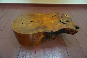 画像10: 香炉台　盆栽台　盆景台　飾り棚　飾置　物台　茶台　花台　天然木　一枚板　敷板　敷台　木株　木工　工芸品　煎茶道具　茶道　自然体　プリミティブ　アンティーク　古民家　カフェ　古道具