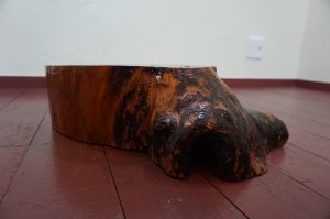 画像12: 香炉台　盆栽台　盆景台　飾り棚　飾置　物台　茶台　花台　天然木　一枚板　敷板　敷台　木株　木工　工芸品　煎茶道具　茶道　自然体　プリミティブ　アンティーク　古民家　カフェ　古道具