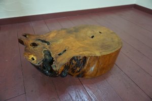 画像7: 香炉台　盆栽台　盆景台　飾り棚　飾置　物台　茶台　花台　天然木　一枚板　敷板　敷台　木株　木工　工芸品　煎茶道具　茶道　自然体　プリミティブ　アンティーク　古民家　カフェ　古道具