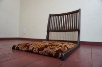 和モダン　民芸家具　樺材　折り畳み　座椅子　和室　旅館　古民家　レトロ