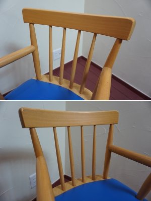 画像11: 古き良き時代　レトロ　ヴィンテージ　山崎木工　キッズチェア　チャイルドチェア　子供椅子　ベビーチェア　ハイチェア　イス　ノスタルジック　ビンテージ