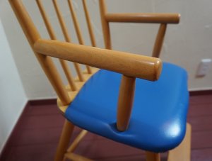 画像8: 古き良き時代　レトロ　ヴィンテージ　山崎木工　キッズチェア　チャイルドチェア　子供椅子　ベビーチェア　ハイチェア　イス　ノスタルジック　ビンテージ