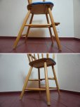 画像14: 古き良き時代　レトロ　ヴィンテージ　山崎木工　キッズチェア　チャイルドチェア　子供椅子　ベビーチェア　ハイチェア　イス　ノスタルジック　ビンテージ (14)