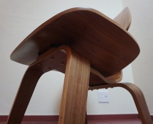 画像11: 【展示美品】　Eams イームズ 初期作品　ミッドセンチュリー　LCW　イージーチェア　ラウンジチェア　ウォールナット材　椅子　イス　北欧モダン　在庫4脚　(1)