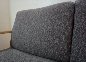 画像14: MUJI 無印良品　オーク材　リビングでもダイニングでもつかえるソファ　二人掛け　２人掛け　アームチェア　アームソファ　セパレートタイプ　カバーリング　北欧モダン　