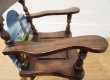画像7: 【 送料無料 】 ☆古い木味☆　アンティーク　ロッキングチェア　チャイルドチェア　子供椅子　ベビーチェア　ドールチェア　英国　西洋　イギリス (7)