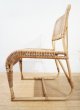 画像3: 古き良き時代　小ぶりなチェア　編み込み　古いアンティーク　レトロ　ヴィンテージ　籐　ラタン　椅子　イス　ノスタルジック (3)