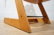 画像13: 北欧　ノルウェー　STOKKE ストッケ　Tripp Trapp Chair トリップトラップチェア　ベビーガード付　チェリー色 (13)
