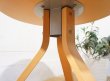 画像12: 北欧モダン　　天然木　　ビーチ材　ナチュラル　サイドテーブル　ラウンドテーブル　飾り棚　台　 (12)