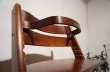 画像2: 北欧　ノルウェー　STOKKE ストッケ　Tripp Trapp Chair トリップトラップチェア　ブラウン色　チャイルドチェア　子供椅子　ベビーチェア　ガード付 (2)