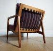 画像16: 【展示品】　Ritzwell リッツウェル　BLAVA ブラヴァ　EASYCHAIR イージーチェア　ラウンジ　アームチェア　ウォールナット材　本革ベルト　椅子　イス (16)