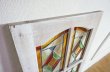 画像17: ヴィンテージ　ステンドグラス　建具　ドア　扉　窓枠　木枠　間仕切り　パーテーション　アンティーク　イギリス　英国 (17)
