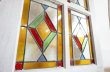 画像6: ヴィンテージ　ステンドグラス　建具　ドア　扉　窓枠　木枠　間仕切り　パーテーション　アンティーク　イギリス　英国 (6)