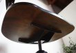 画像9: 北海道民芸家具 樺無垢材 書斎椅子 デスクチェア 回転椅子 キャスターチェア アームチェア (9)