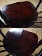 画像12: 北海道民芸家具 樺無垢材 書斎椅子 デスクチェア 回転椅子 キャスターチェア アームチェア (12)