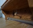 画像8: 英国 アンティーク オーク 無垢材 ウォールシェルフ 飾り棚 陳列台 壁掛け コートハンガー フック ディスプレイ ラック (8)
