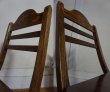 画像9: 英国　カフェ　フォールディングチェア　折り畳み椅子　ビーチ材　アンティーク　ヴィンテージ　アトリエ　(1) (9)
