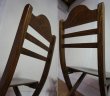 画像10: 英国　カフェ　フォールディングチェア　折り畳み椅子　ビーチ材　アンティーク　ヴィンテージ　アトリエ　(1) (10)