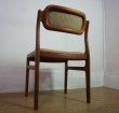 画像6: 希少逸品 SIX JOHANNES ANDERSEN DINING CHAIR Danish 北欧 デンマーク ヴィンテージ 巨匠 ヨハネス・アンダーセン チーク材 1960ｓ チーク材 無垢 チェア 椅子 イス (6)