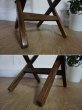 画像16: 英国　カフェ　フォールディングチェア　折り畳み椅子　ビーチ材　アンティーク　ヴィンテージ　アトリエ　(1) (16)