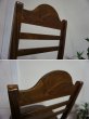 画像13: 英国　カフェ　フォールディングチェア　折り畳み椅子　ビーチ材　アンティーク　ヴィンテージ　アトリエ　(1) (13)