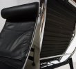 画像9: ル・コルビジェ　LC4　シェーズロング　１P　ソファ黒　イタリア製　本革　寝椅子　ロッキングチェア　安楽椅子　 (9)