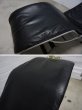 画像11: ル・コルビジェ　LC4　シェーズロング　１P　ソファ黒　イタリア製　本革　寝椅子　ロッキングチェア　安楽椅子　 (11)