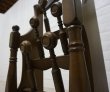 画像7: 西洋　クラシカル　ハンドクラフト　四国工芸　森のサーカス　無垢材　スリッパラック　収納　英国　洋館 (7)