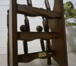 画像15: 西洋　クラシカル　ハンドクラフト　四国工芸　森のサーカス　無垢材　スリッパラック　収納　英国　洋館 (15)