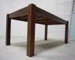画像5: ヴィンテージ　チーク材　バンブー竹　ローテーブル　ベンチ　飾り棚　陳列台　ディスプレイ棚　長椅子　チェア　スツール　 (5)
