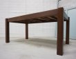画像6: ヴィンテージ　チーク材　バンブー竹　ローテーブル　ベンチ　飾り棚　陳列台　ディスプレイ棚　長椅子　チェア　スツール　 (6)