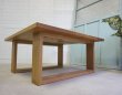 画像3: 北欧モダン　和モダン　オーク材　無垢材　フィンガージョイント　センターテーブル　座卓　ローテーブル　 (3)
