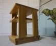 画像3: 展示品　北欧モダン　天然木　無垢材　オープンシェルフ　サイドテーブル　収納棚　飾り台 (3)