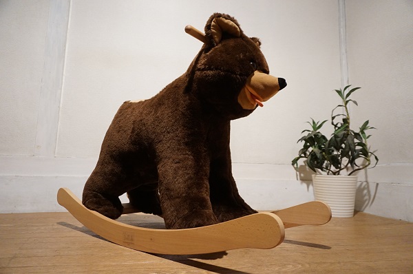 Moravska ustｒedna Brno社 チェコ製 ロッキングベアー ぬいぐるみ 熊